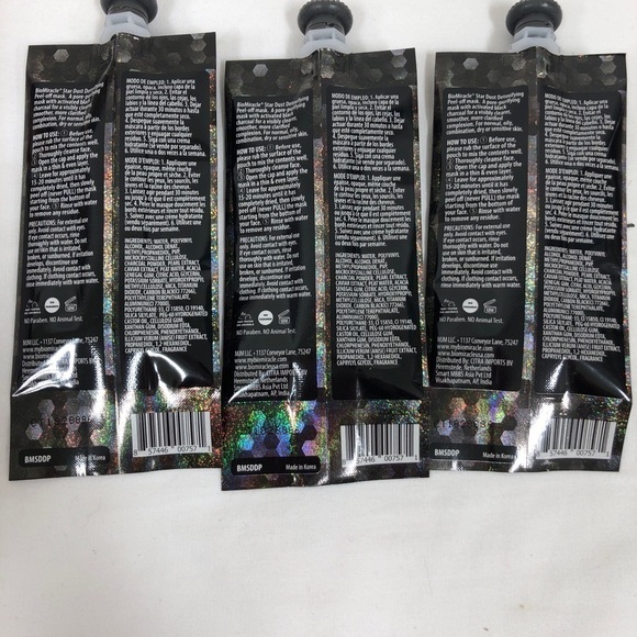 3 - BioMiracle STAR DUST Peel-Off Mask DETOXIFYING - Picture 2 of 2